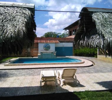 Vacaciones iquitos alquiler casa/campo aire acc 4dorm piscina